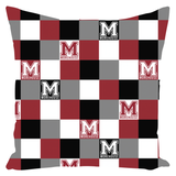 Morehouse ALO Checker Collection Throw Pillows
