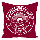 Morehouse ALO Insignia Throw Pillows - Maroon