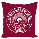 Morehouse ALO Insignia Throw Pillows - Maroon