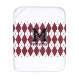 Morehouse ALO Argyle Collection Fleece Baby Blanket