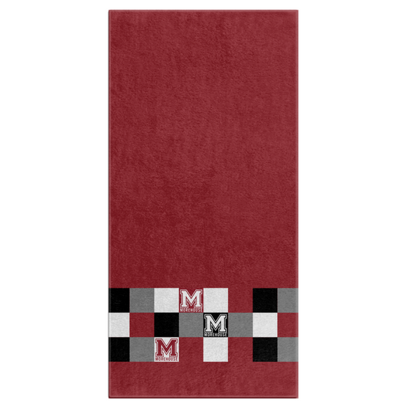 Morehouse ALO Checker Collection Accent Bath Towels - M
