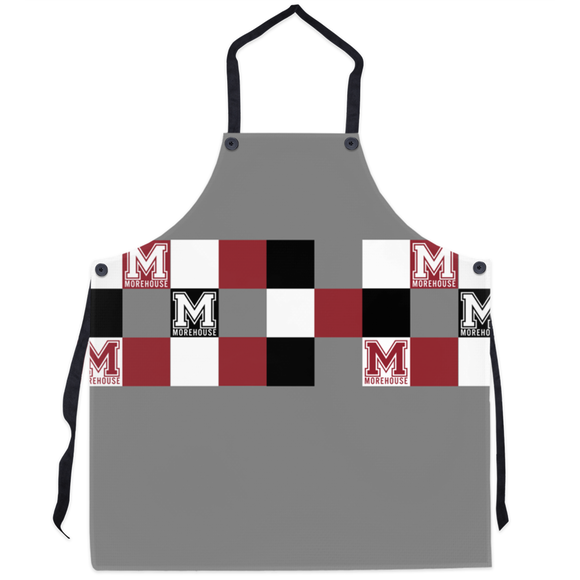 Morehouse ALO Checker Collection Apron - Grey