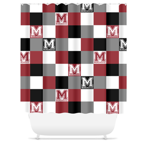 Morehouse ALO Checker Collection Shower Curtain