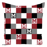 Morehouse ALO Checker Collection Throw Pillows