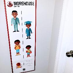 ALO Morehouse Growth Tracker Wall Cling