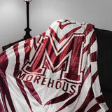 ALO Morehouse Maroon Tiger Microfleece “Game Day” Throw